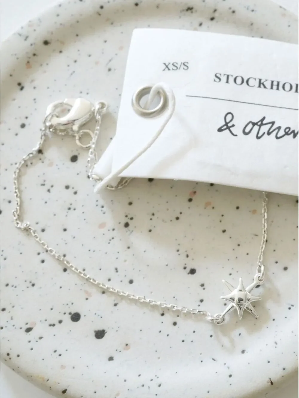 & Other Stories Silver Star Bracelet
